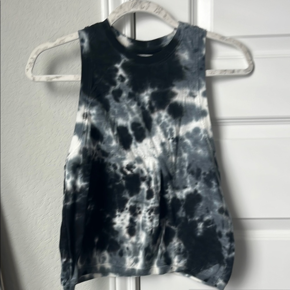 Kyodan Black and White Sleeveless Muscle Tee